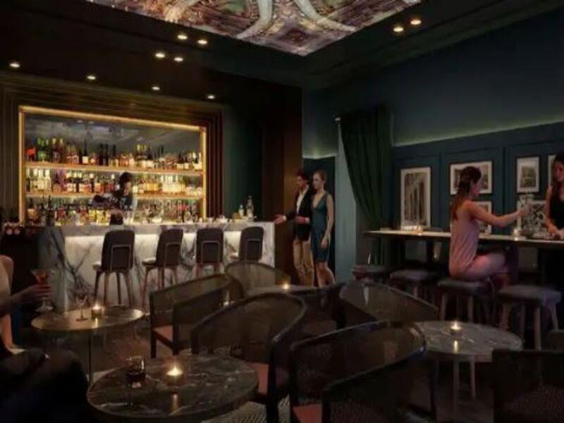 Hilton Melbourne Little Queen Street Eksteriør bilde The bar at the 2012 opening