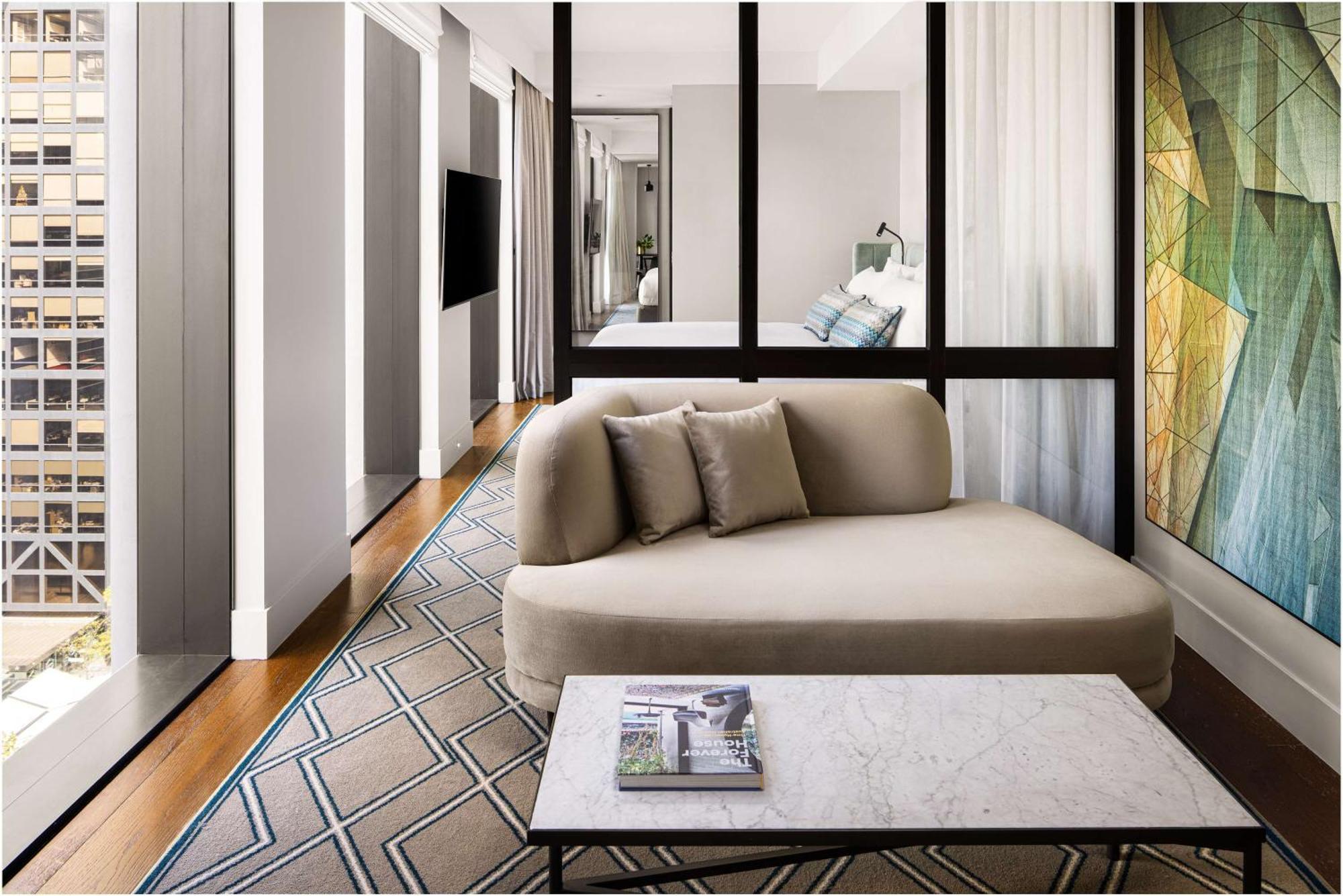 Hilton Melbourne Little Queen Street Eksteriør bilde A suite at the hotel