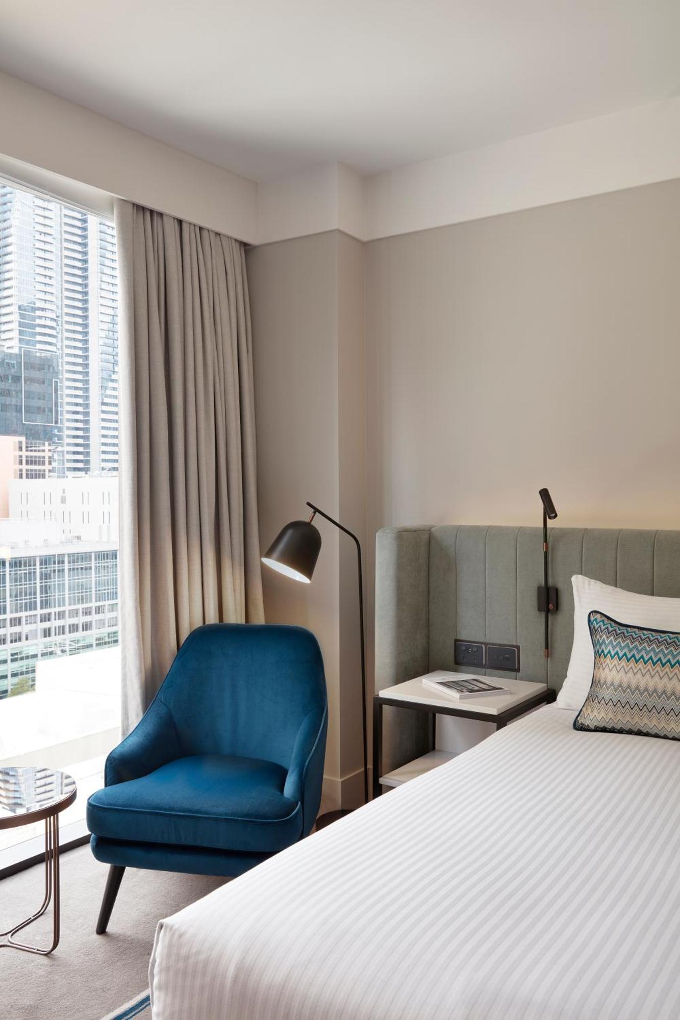 Hilton Melbourne Little Queen Street Eksteriør bilde A room at the hotel