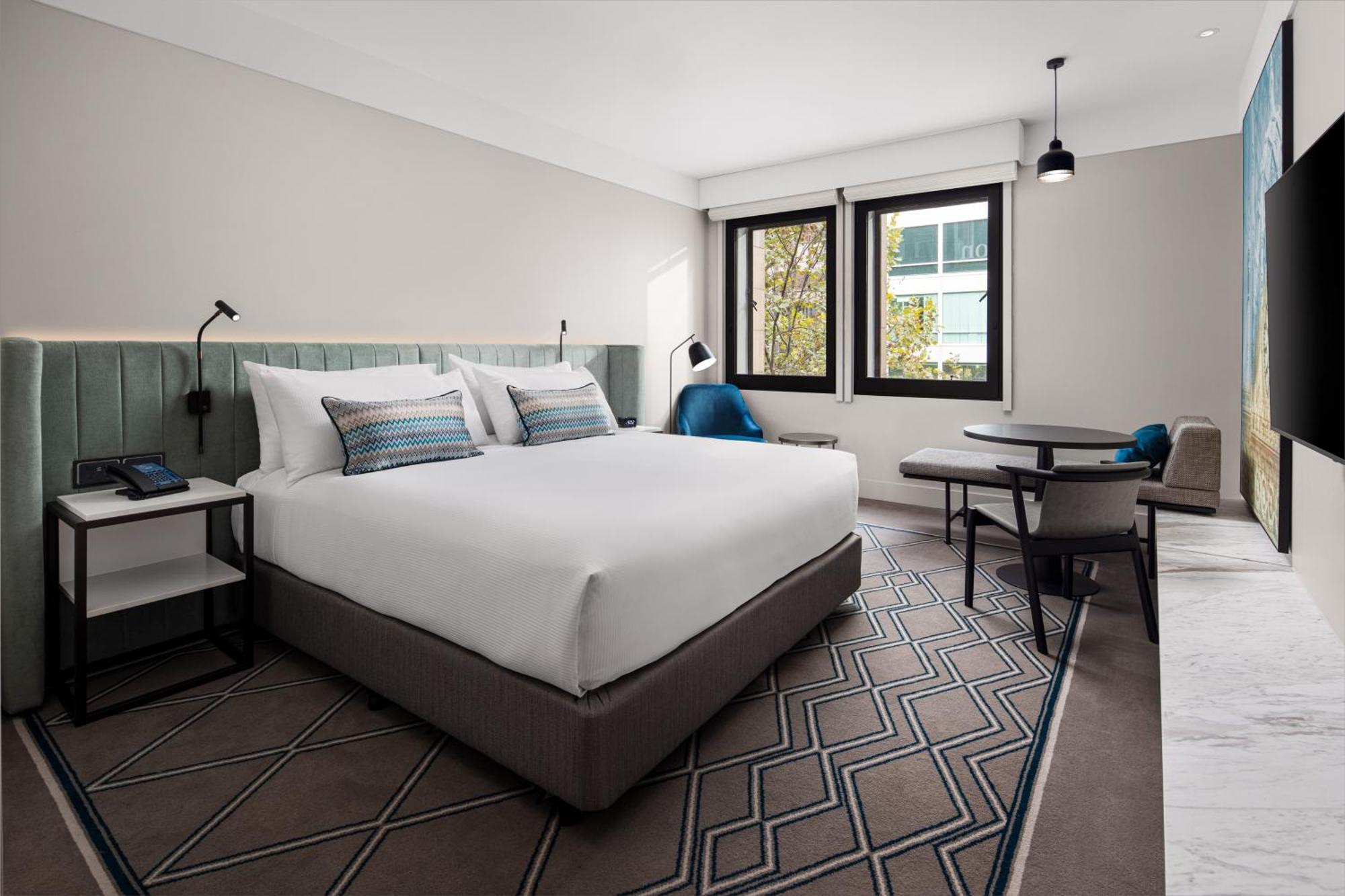 Hilton Melbourne Little Queen Street Eksteriør bilde Deluxe King