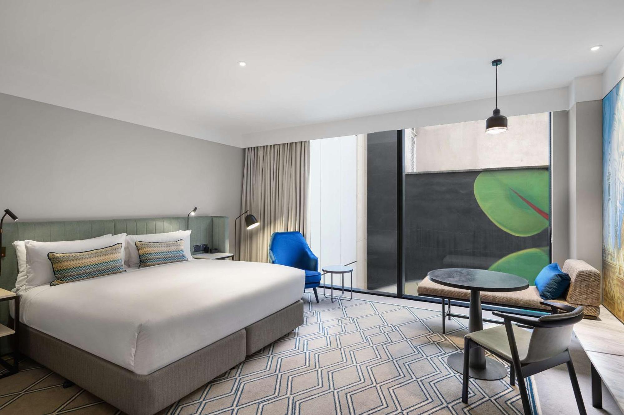 Hilton Melbourne Little Queen Street Eksteriør bilde A room at the hotel