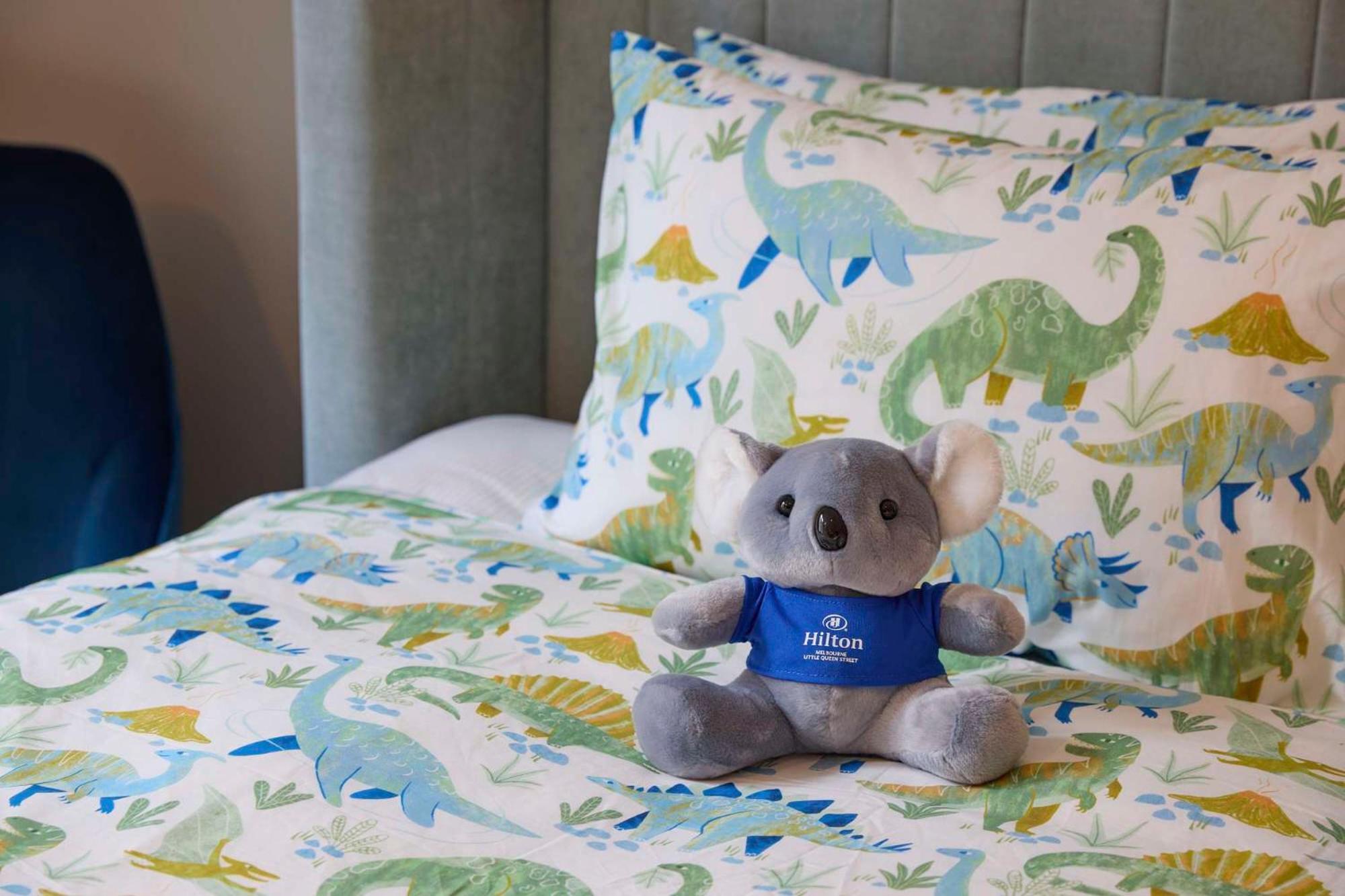 Hilton Melbourne Little Queen Street Eksteriør bilde A plush toy of the character
